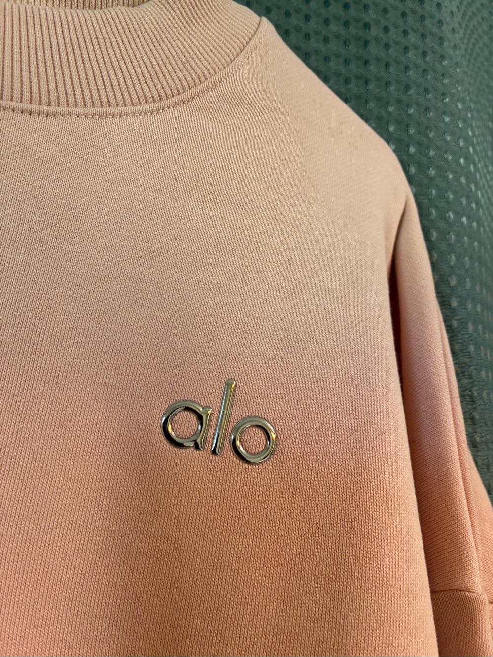 ALO Yoga Cozy Crewneck Sweatshirt - Pink Quartz - Picture 3 of 6